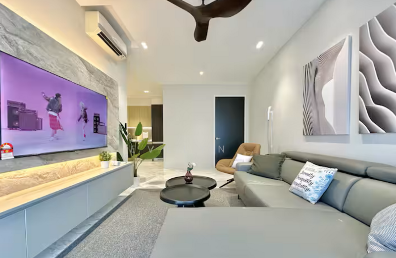 Service Residence for Sale at Vision City Youth City - Evelyn . - Living Room - PropertyGuru.com.my