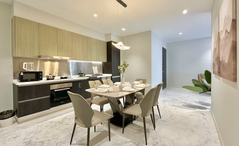 Service Residence for Sale at Vision City Youth City - Evelyn . - Kitchen - PropertyGuru.com.my