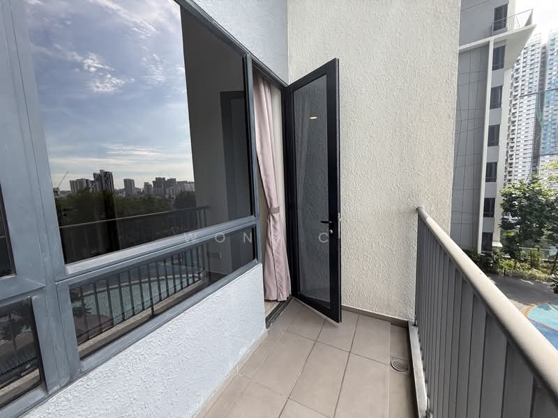 Nidoz Residences @ Desa Petaling untuk Untuk Disewa - RM 3,099 /bulan, Feb 2026 - Balcony attached with master bedroom - PropertyGuru.com.my