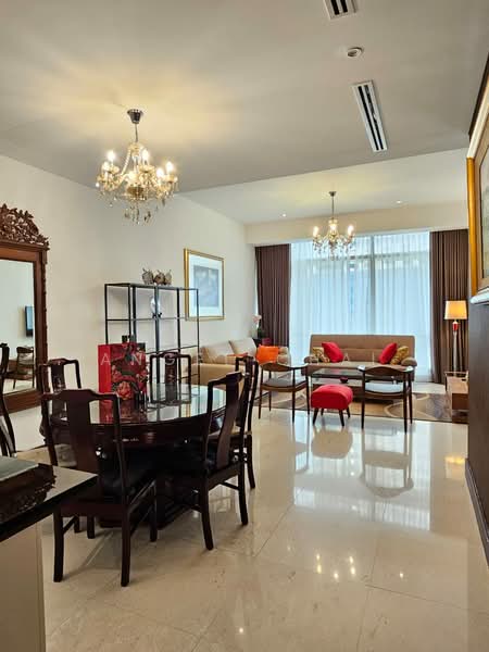 Service Residence for Rent at Banyan Tree Signatures - Angel Chai - Living Room - PropertyGuru.com.my