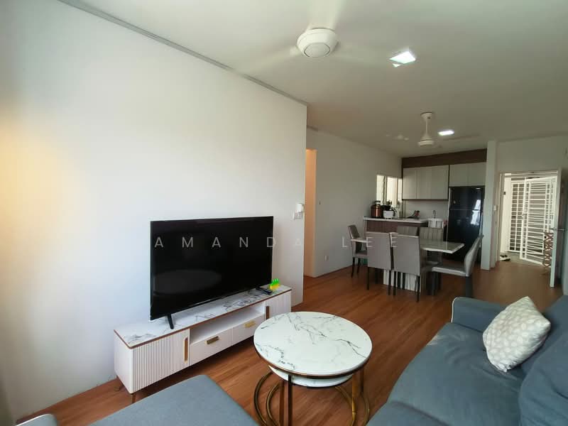 De Cemara apartment setia alam untuk Untuk Disewa - RM 1,400 /bulan, Mac 2026 - Living Room - PropertyGuru.com.my