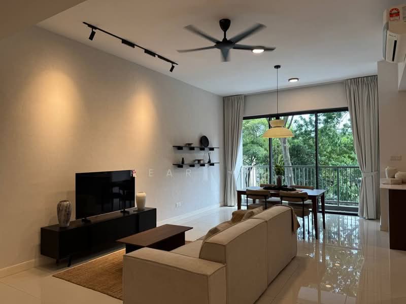 Condominium for Rent at One Cochrane Residence - Pearl Ho - Living Room - PropertyGuru.com.my