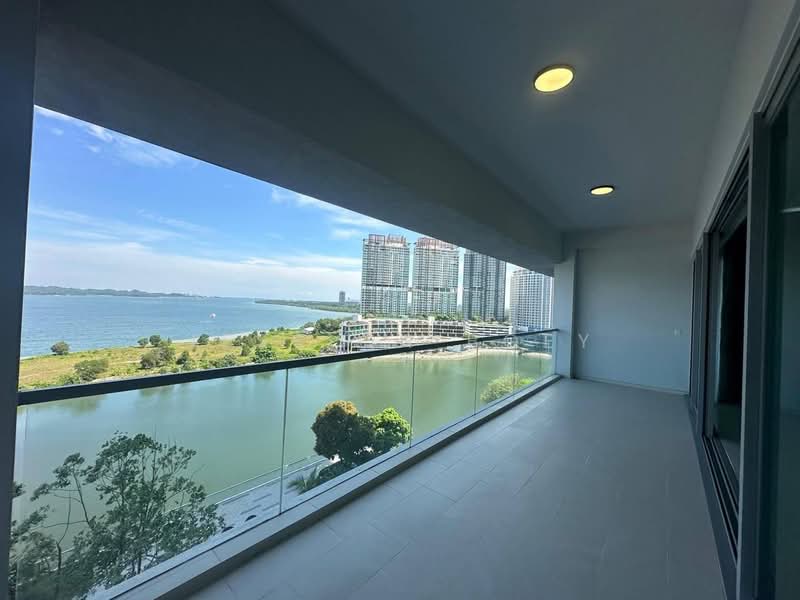 Service Residence for Rent at Southern Marina Residences - Jessica Boey - Balcony - PropertyGuru.com.my