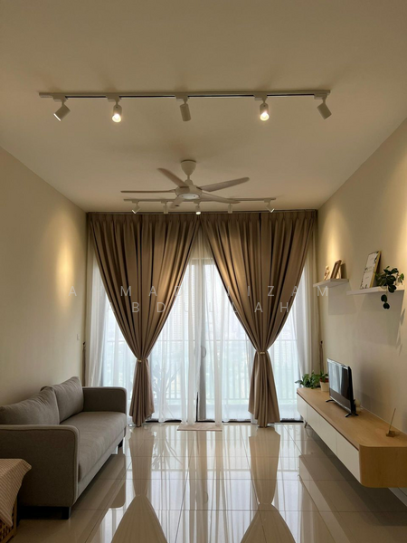 Service Residence for Rent at Savio @ Riana Dutamas - Ahmad Nizam Abdullah - Living Room - PropertyGuru.com.my