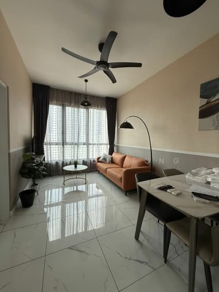 Servis Apartment untuk Disewa di Cubic Botanical - Gordon Tong - Living Room - PropertyGuru.com.my