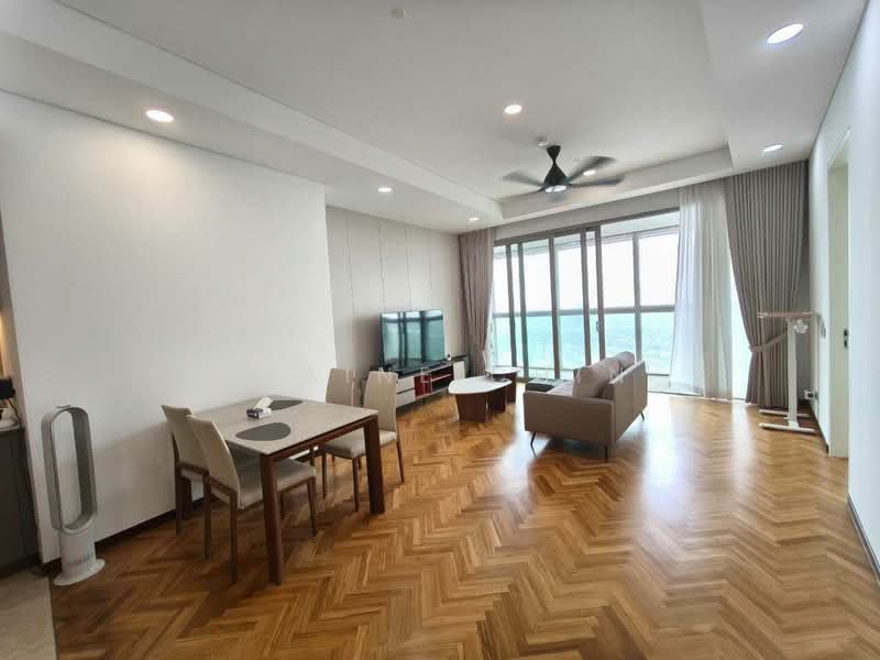 Servis Apartment untuk Disewa di Southpoint Residences - Elaine Chin - Living Room - PropertyGuru.com.my