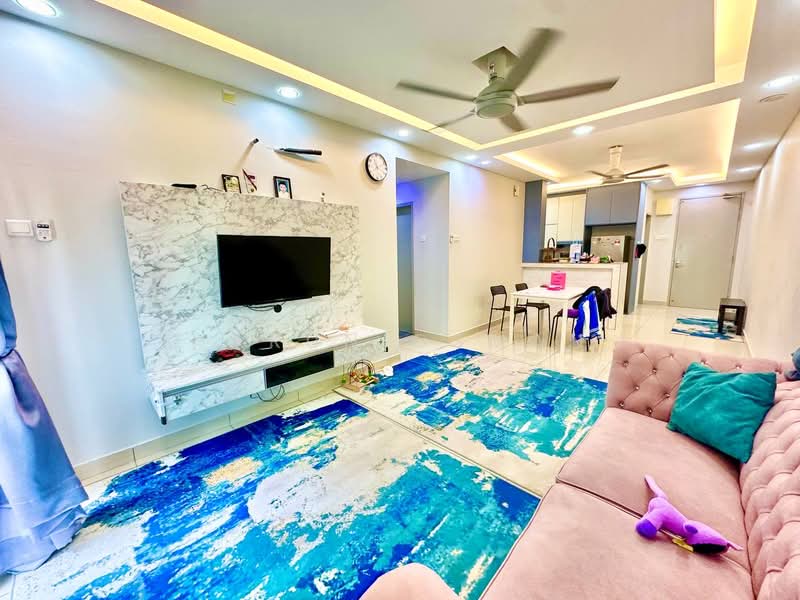 Condominium for Sale at Mizumi Residences - Harun Osman - Living Room - PropertyGuru.com.my