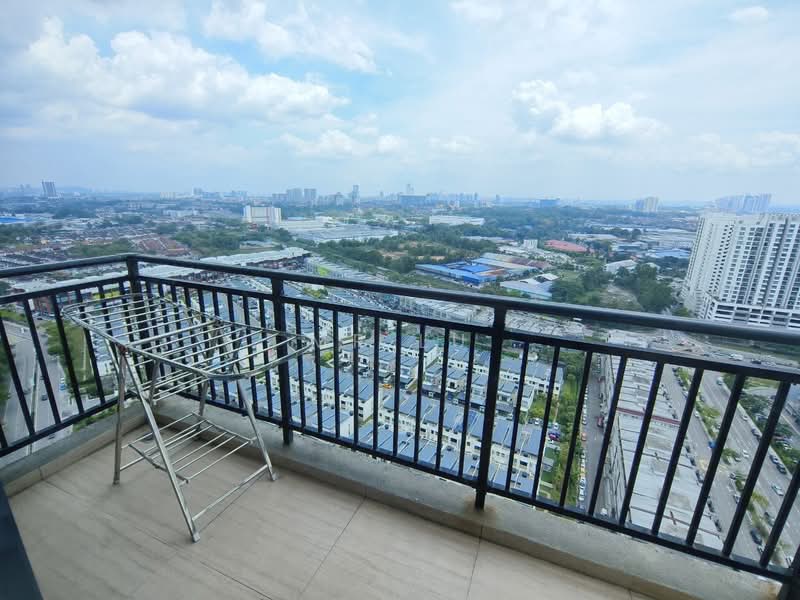 Service Residence for Rent at Country Garden Central Park - Mr Lu - Balcony - PropertyGuru.com.my