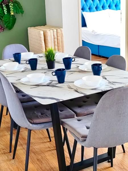 Service Residence for Rent at The Park Sky Residence - Yi Jun - Dining Room - PropertyGuru.com.my