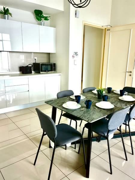 Service Residence for Rent at The Park Sky Residence - Yi Jun - Dining Room - PropertyGuru.com.my