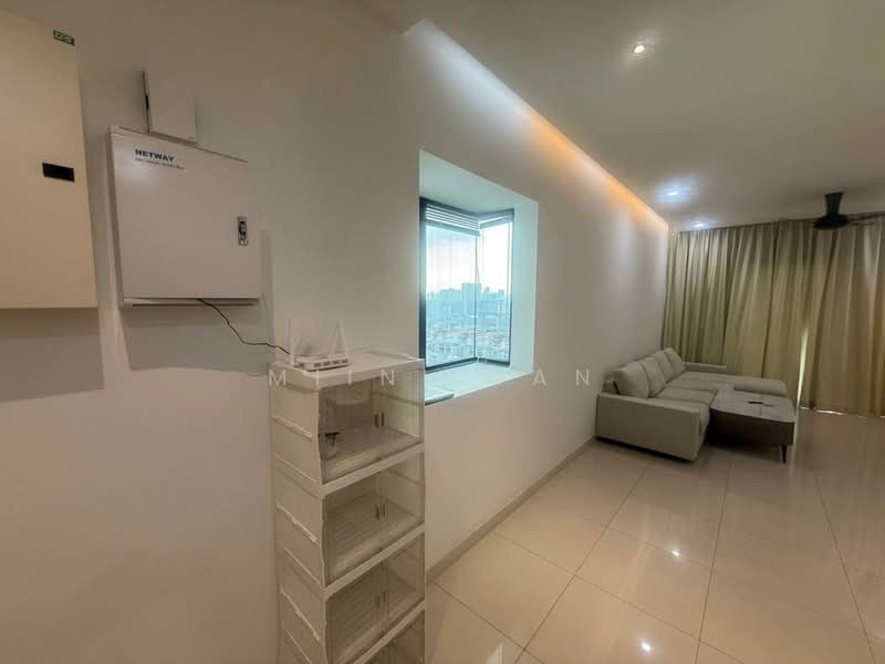 Service Residence for Rent at V Residence 2 @ Sunway Velocity - Miini Gan - Living Room - PropertyGuru.com.my