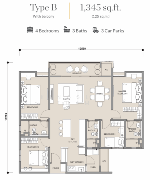 Mutiara Lake Puchong untuk Untuk Dijual - RM 726,750, Mac 2026 - PropertyGuru.com.my
