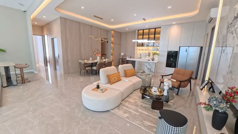 Service Residence for Sale at CTC SkyOne @ Bukit Chagar - Darrow Ho - Living Room - PropertyGuru.com.my