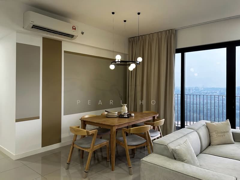 Service Residence for Rent at The Pulse Residence - Pearl Ho - Living Room - PropertyGuru.com.my