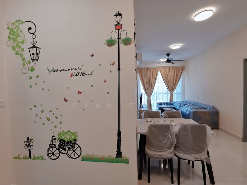 Pinnacle Sri Petaling untuk Untuk Disewa - RM 2,600 /bulan, Mac 2026 - Living Room - PropertyGuru.com.my