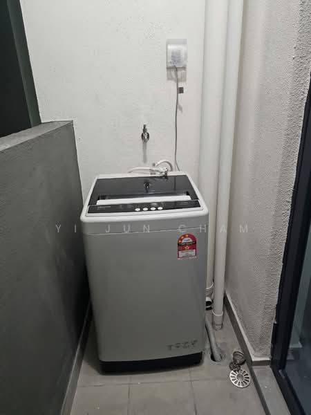 Service Residence for Rent at Baron Residence @ Lake City - Yi Jun Cham - Balcony - PropertyGuru.com.my