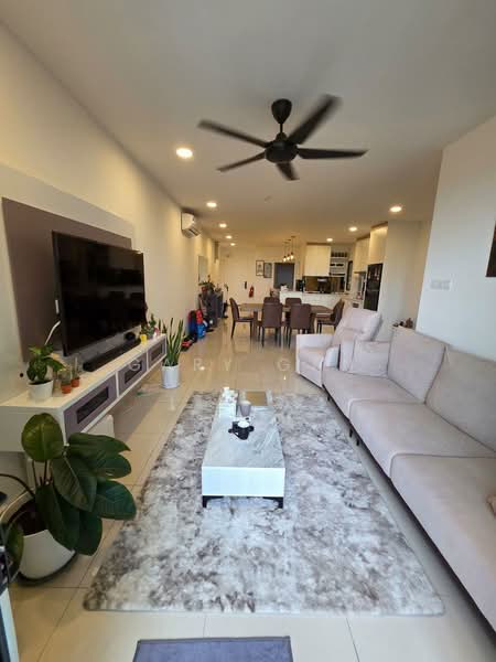 Service Residence for Sale at AraTre' Residences - Gary Gan - Living Room - PropertyGuru.com.my
