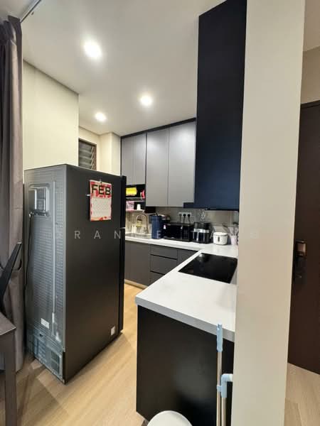 Service Residence for Rent at Zentro Residences Serviced Apartment - Orange Tang - Kitchen - PropertyGuru.com.my