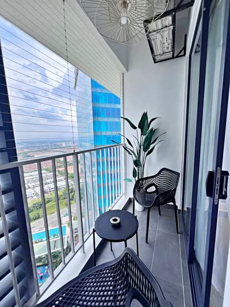 Service Residence for Rent at SUNSURIA FORUM SERVICED APARTMENT - Ray Lee - Balcony - PropertyGuru.com.my