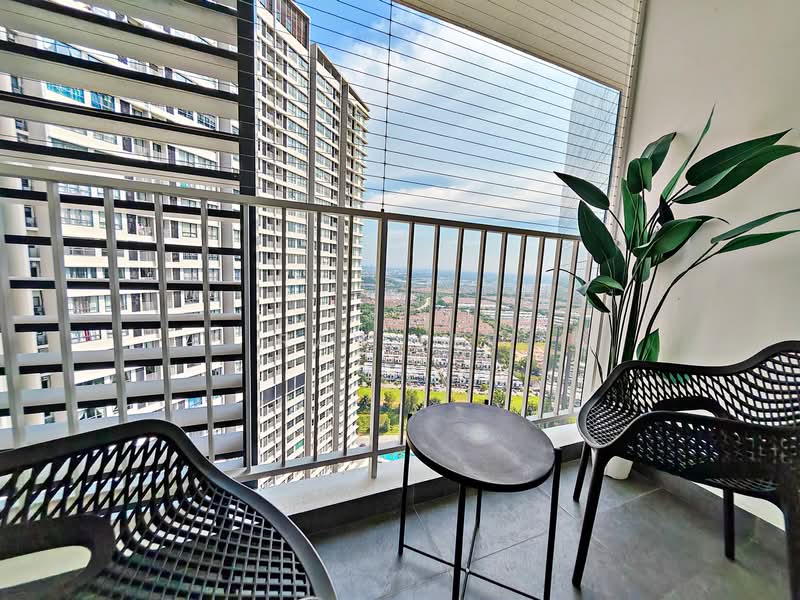 Service Residence for Rent at SUNSURIA FORUM SERVICED APARTMENT - Ray Lee - Balcony - PropertyGuru.com.my