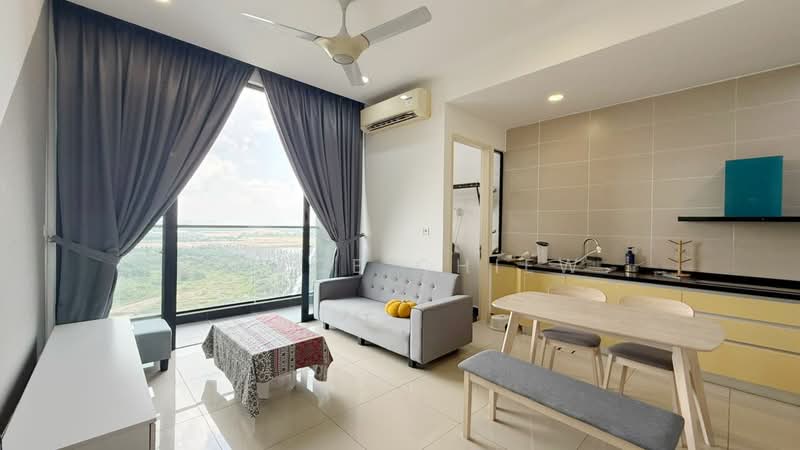 Apartment for Rent at D'Pristine - Grace Chiew - Living Room - PropertyGuru.com.my