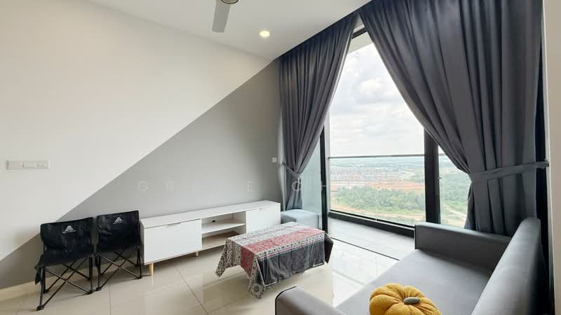 Apartment for Rent at D'Pristine - Grace Chiew - Living Room - PropertyGuru.com.my