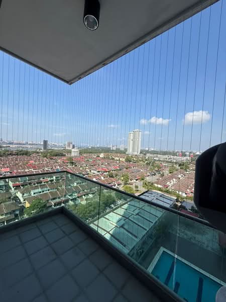 Service Residence for Rent at D'carlton (Residensi Seri Mega) - Grace Lau - Balcony - PropertyGuru.com.my