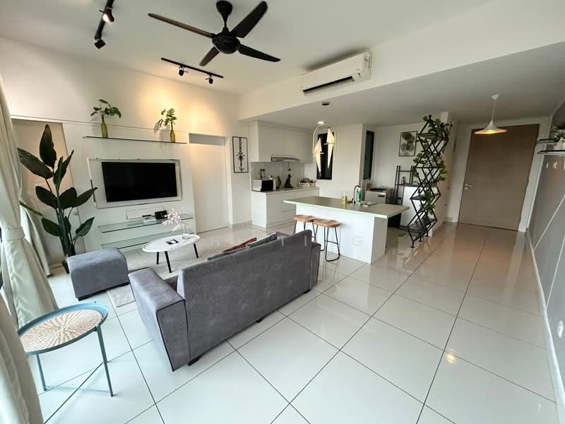Service Residence for Sale at Southkey Mosaic - Shi Ting - Living Room - PropertyGuru.com.my