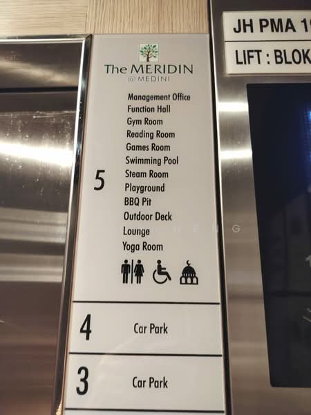 Meridin Suites @ The Meridin untuk Untuk Disewa - RM 2,900 /bulan, Mac 2026 - Car Park - PropertyGuru.com.my