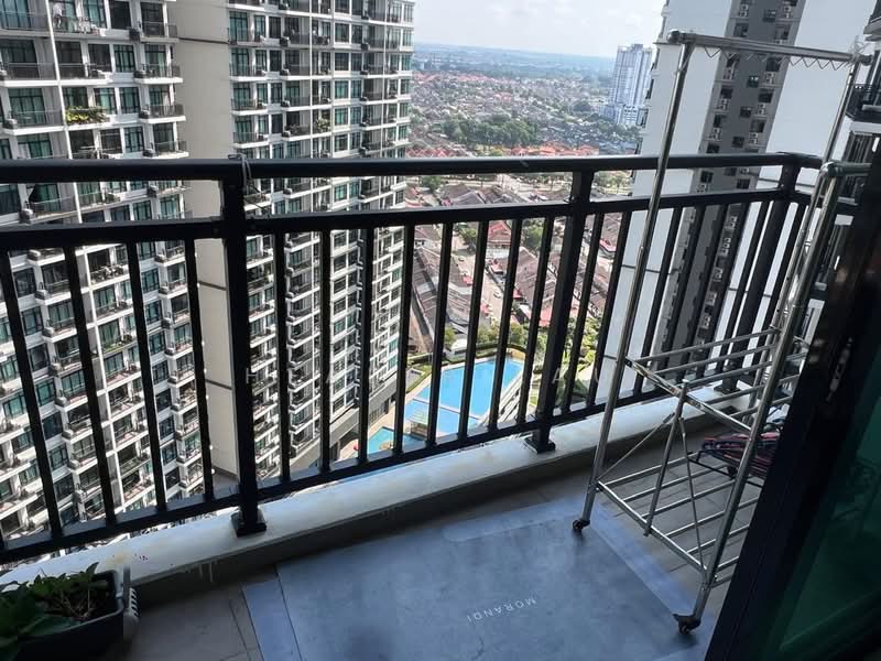 Service Residence for Rent at Molek Regency - Healer Lau - Balcony - PropertyGuru.com.my