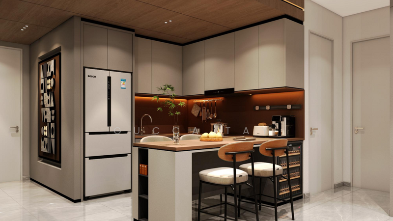 Apartment for Sale at R&F Princess Cove Phase 3-New Casa Suites - Gucca Tay - Kitchen - PropertyGuru.com.my