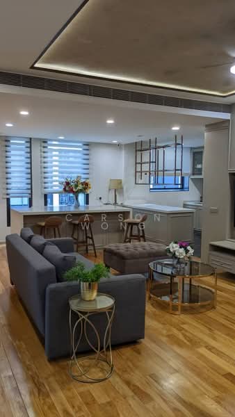 Service Residence for Rent at Arcoris Residences - Carson Wong - Living Room - PropertyGuru.com.my