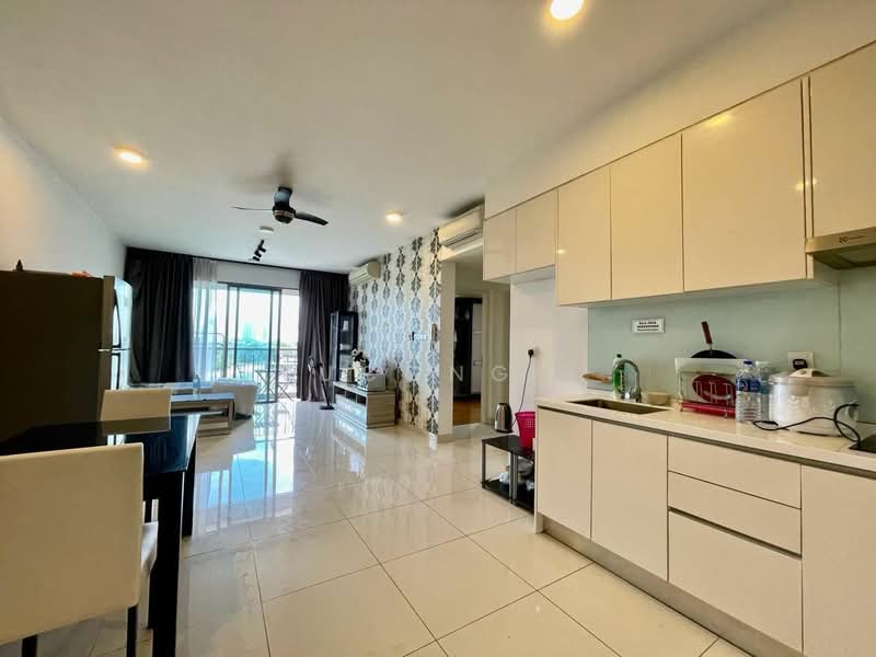 Service Residence for Sale at Teega Suites - Yucong . - Living Room - PropertyGuru.com.my