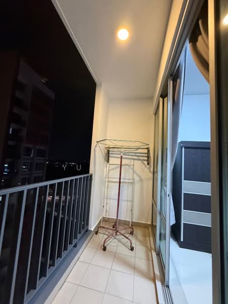 Service Residence for Rent at Greenfield Regency - Yumi Kui - Balcony - PropertyGuru.com.my