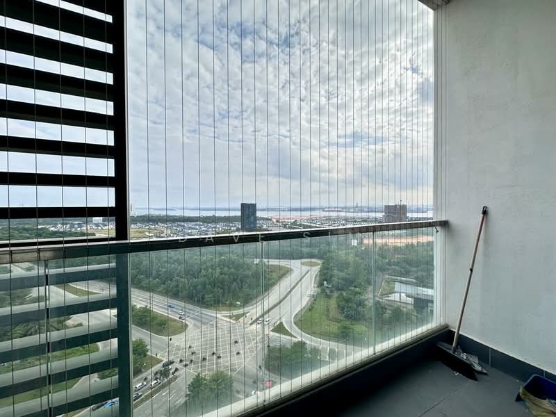 Service Residence for Rent at Green Haven - Dave Sim - Balcony - PropertyGuru.com.my