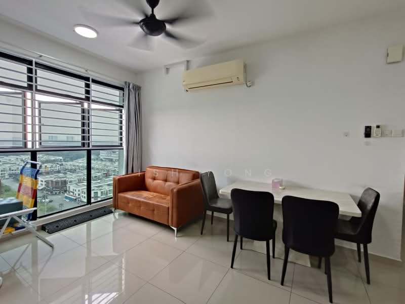 Service Residence for Rent at The Garden Residences - Fish Yong - Living Room - PropertyGuru.com.my