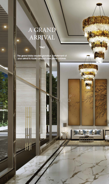 Service Residence for Rent at Oxford Residences @ Pavilion Embassy - Philip Chung - Lobby - PropertyGuru.com.my