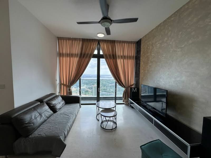 Service Residence for Rent at Setia Sky 88 - Dave Sim - Living Room - PropertyGuru.com.my