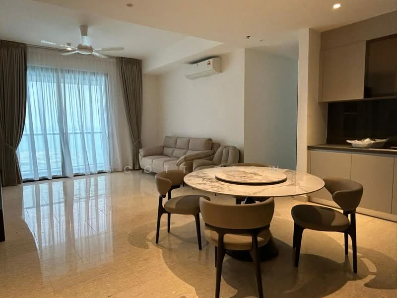 Service Residence for Rent at Marriott Residence @ Gurney - Scott Seow - Living Room - PropertyGuru.com.my