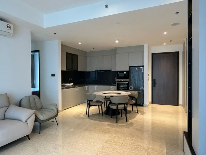 Service Residence for Rent at Marriott Residence @ Gurney - Scott Seow - Kitchen - PropertyGuru.com.my