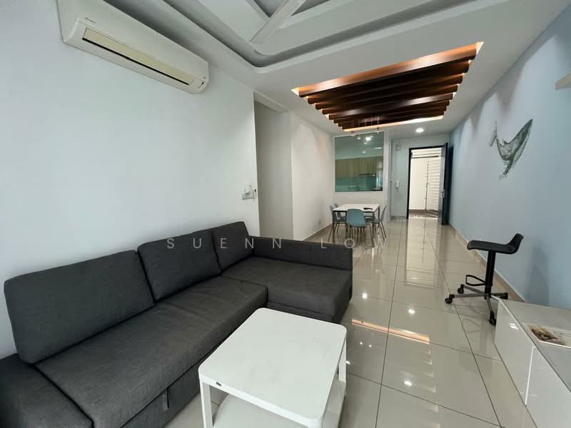 Service Residence for Rent at Meridin Bayvue Serviced Apartment - Suenn Low - Living Room - PropertyGuru.com.my