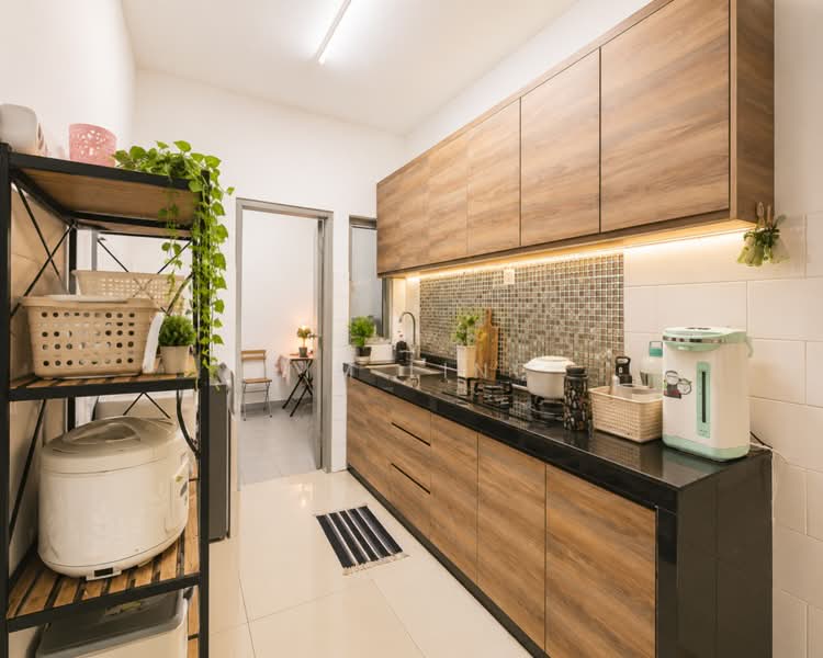 Kondominium untuk Dijual di The Wharf Residence - Jim Ling - Kitchen - PropertyGuru.com.my