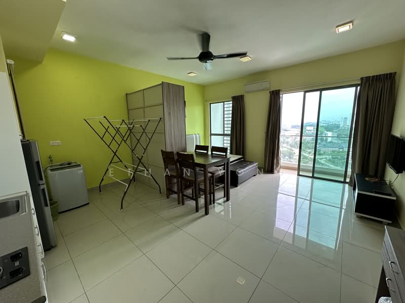 Service Residence for Rent at Cybersquare - Ethan Yong - Living Room - PropertyGuru.com.my