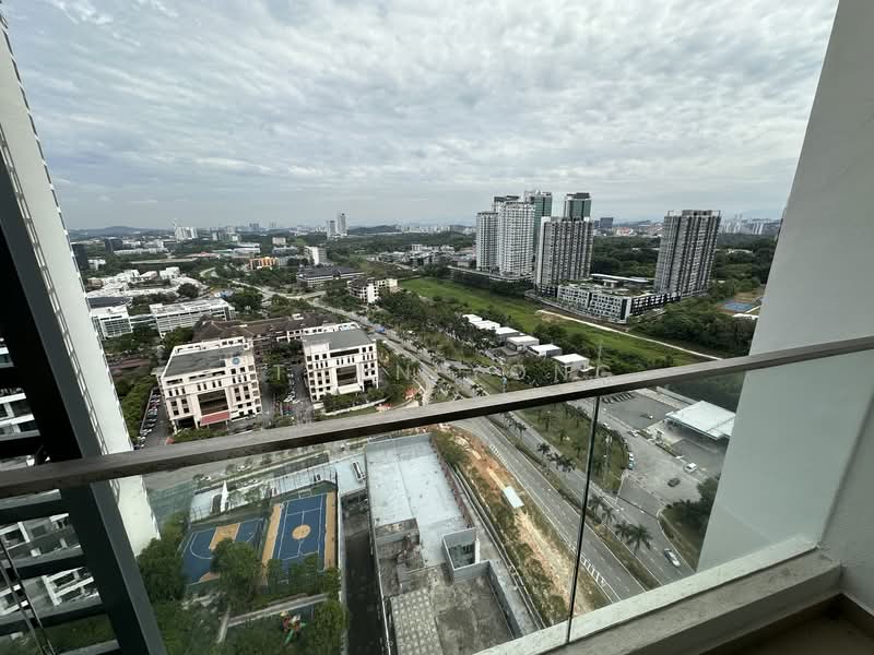 Service Residence for Rent at Cybersquare - Ethan Yong - Balcony - PropertyGuru.com.my