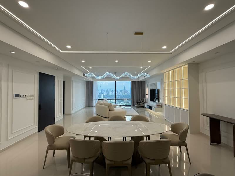 Service Residence for Rent at Crown Residences @ Pavilion Damansara Heights - Chester Tan - Living Room - PropertyGuru.com.my