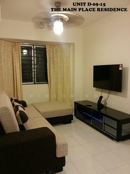 Main Place Residence untuk Untuk Disewa - RM 1,599 /bulan, Mac 2026 - Living Room - PropertyGuru.com.my