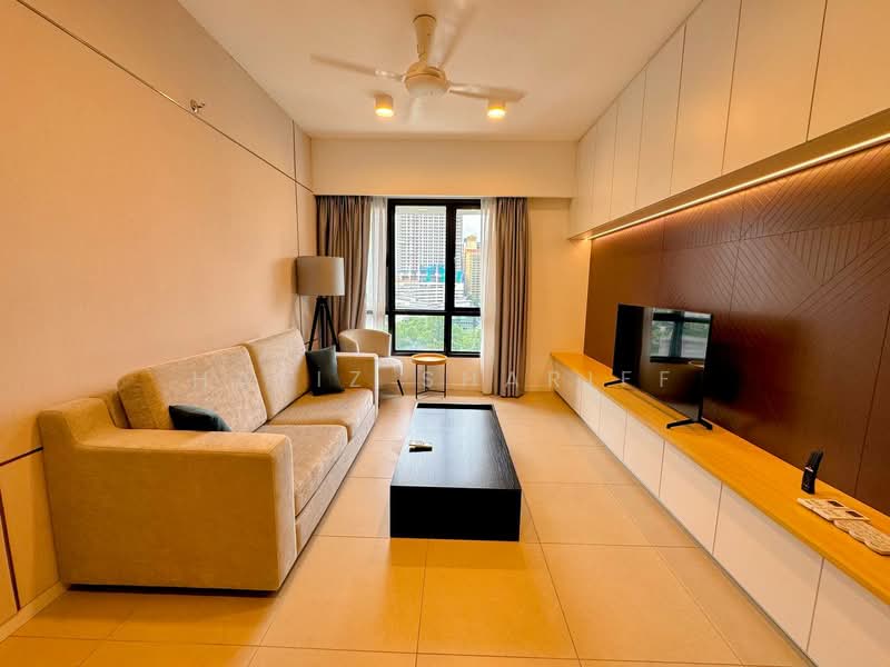 Service Residence for Rent at Kami - Hafiz Shariff - Living Room - PropertyGuru.com.my