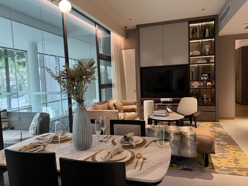 Service Residence for Sale at One Eleven Menerung - Agnes Liew - Living Room - PropertyGuru.com.my