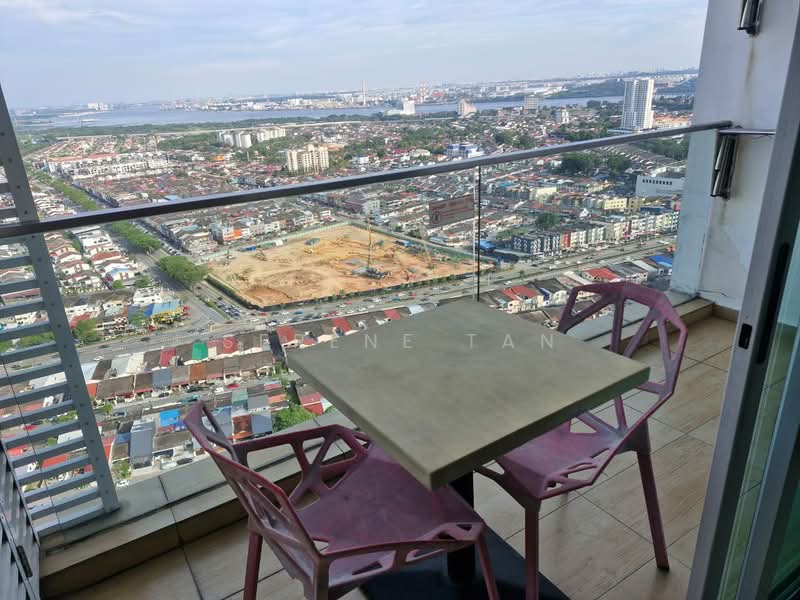 KSL D'Esplanade Residence untuk Untuk Disewa - RM 2,400 /bulan, Mac 2026 - Balcony - PropertyGuru.com.my