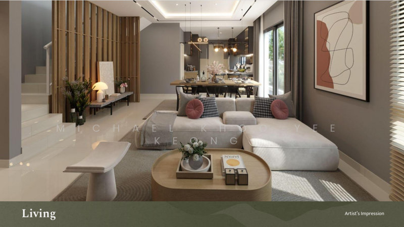 New Freehold 2sty Co-Live Landed @ Cyberjaya South , Dengkil untuk Untuk Dijual - RM 440,000, Mac 2026 - Living Room - PropertyGuru.com.my